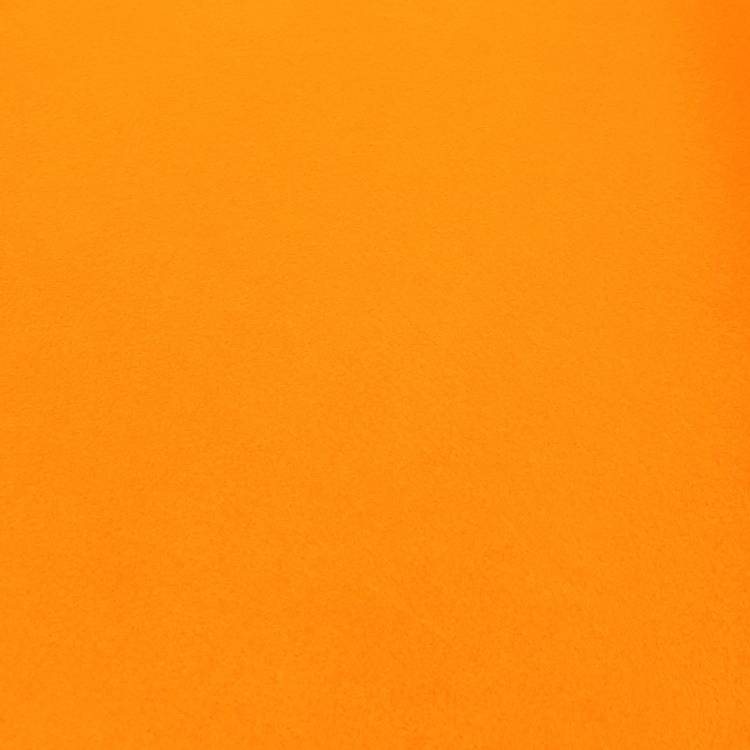 Фетр однотонный 2мм. цвет оранжевый