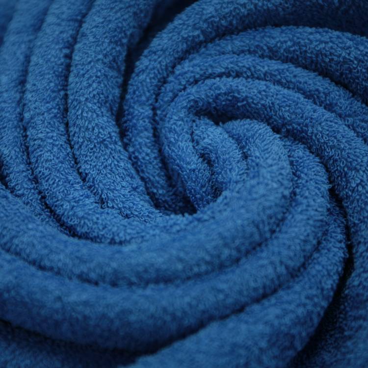 Ткань махровая цвет.618 т/голубой