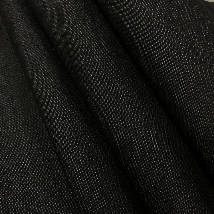 Ткань джинсовая арт.5837 цвет чёрный (бренд Gucci)