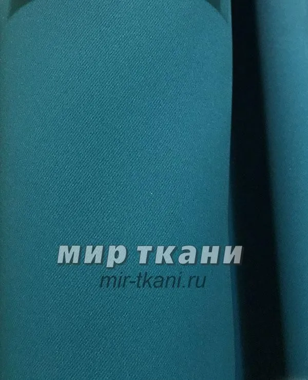 Ткань декоративная "Блэкаут" арт.65018 цв.1568 бирюза светонепроницаемость 70%