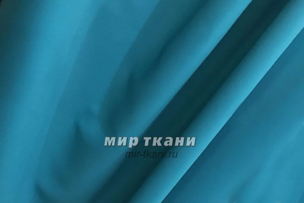 Ткань декоративная "Блэкаут" арт.65018 цв.1568 бирюза светонепроницаемость 70%