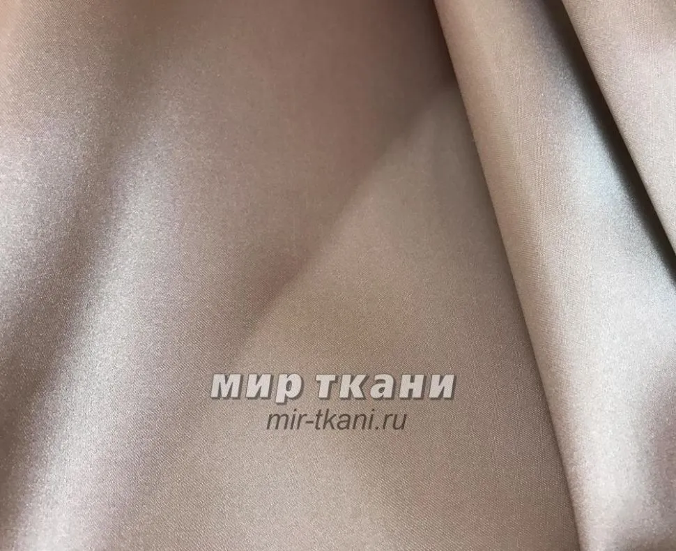 Сатин "Тасар" цвет.3169 гр/розовый