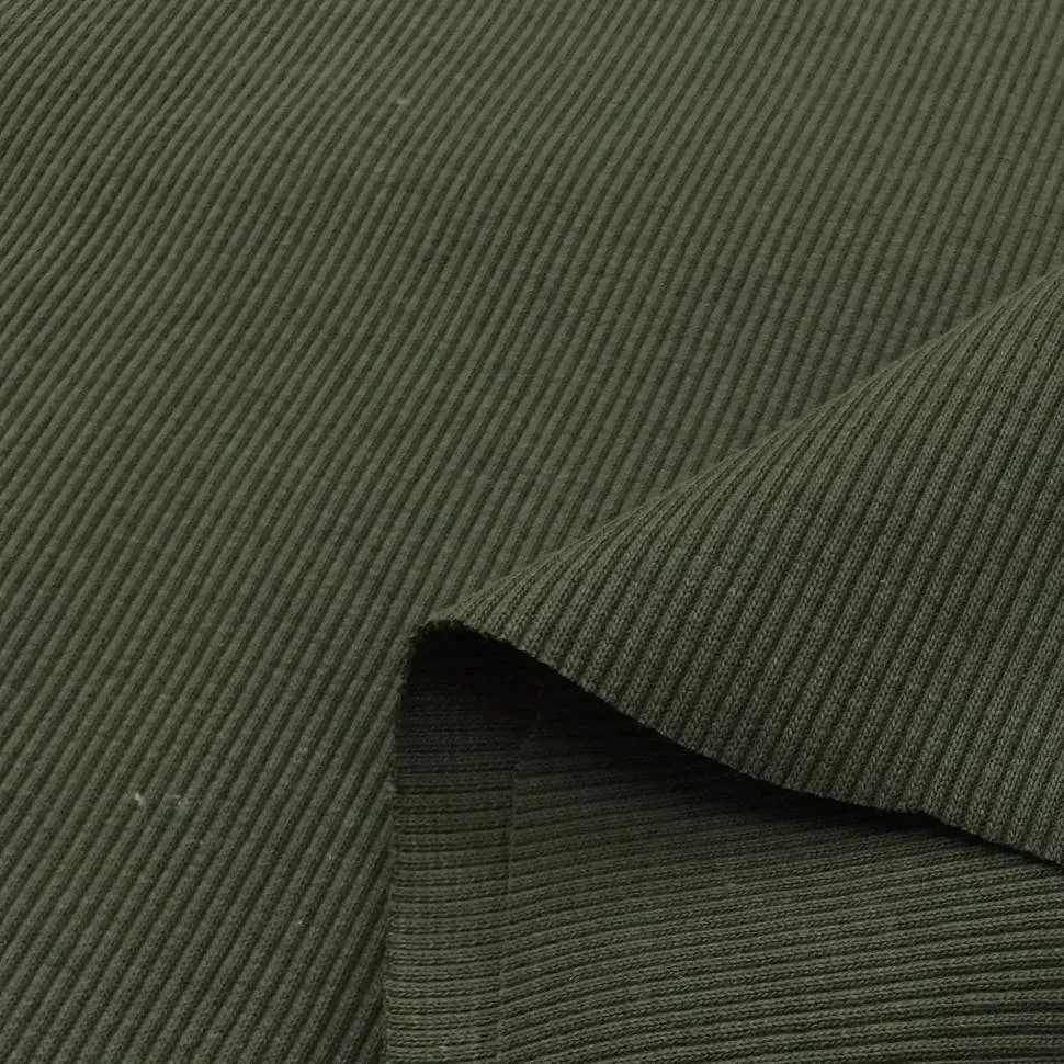 Трикотаж чулок "Кашкорсе" цвет хаки 320 г/м2