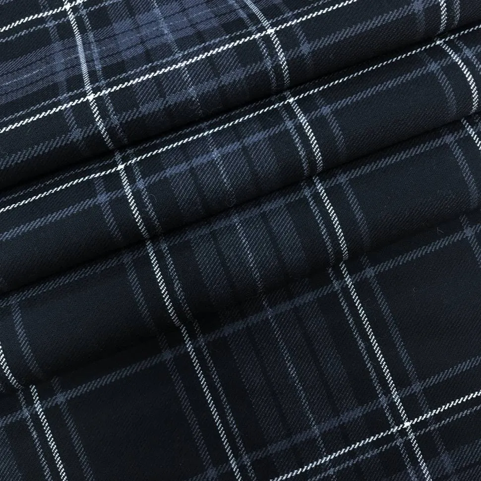 Ткань костюмная клетка "Рада" 234г/м2