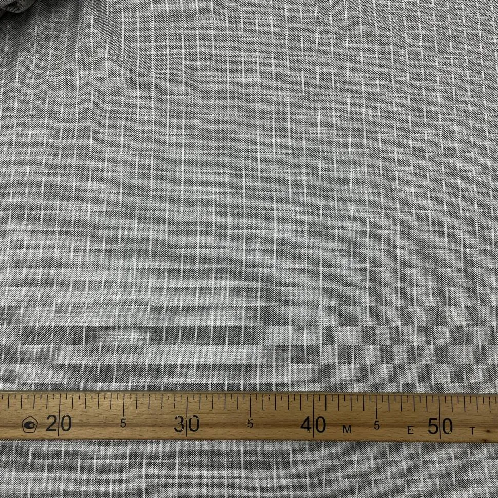 Костюмная полоска арт.2768 серая 210 г/м2