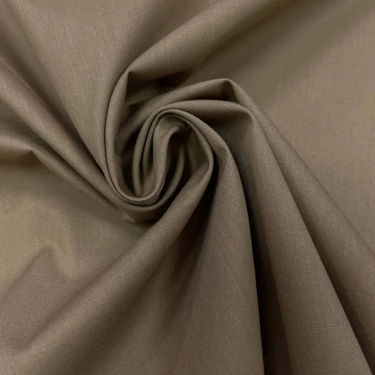 Хлопок однотонный арт.3223 бежевый (бренд Max Mara)