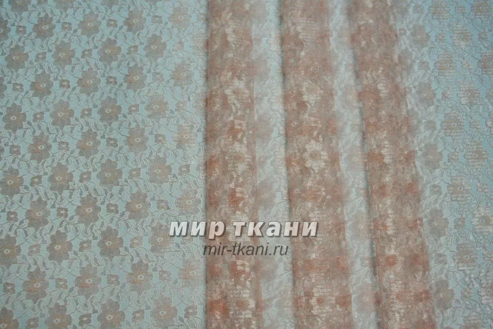 Гипюр цвет персик