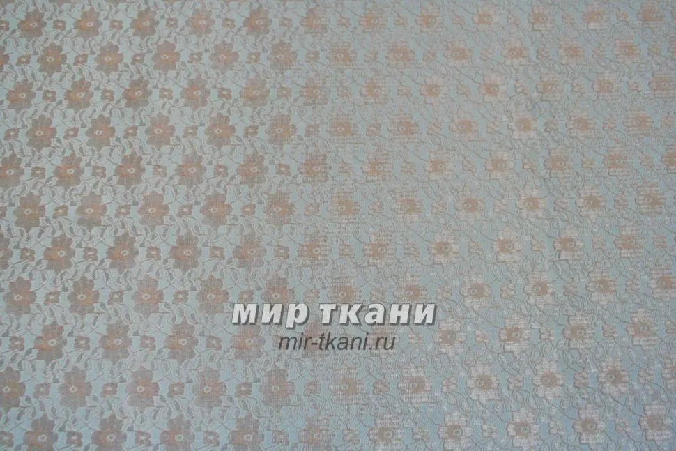 Гипюр цвет персик