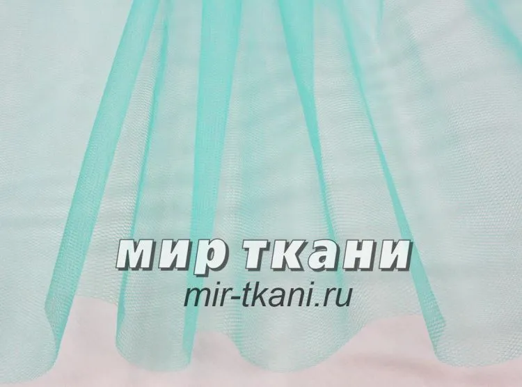 Сетка жёсткая цвет мята