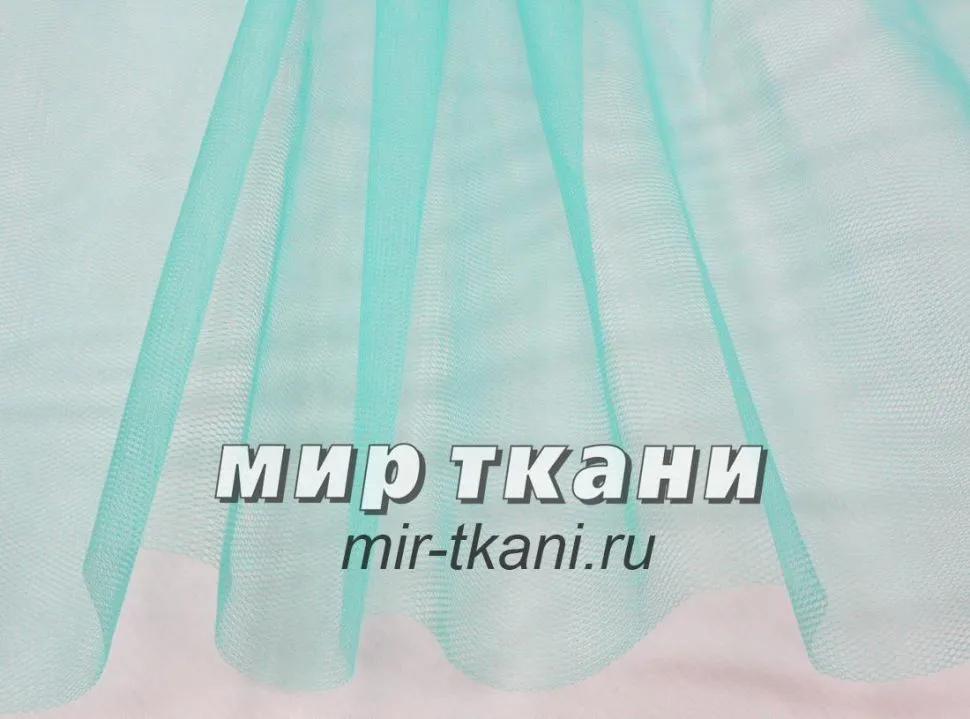 Сетка жёсткая цвет мята