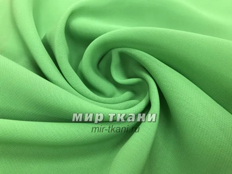 Шифон цвет салатовый