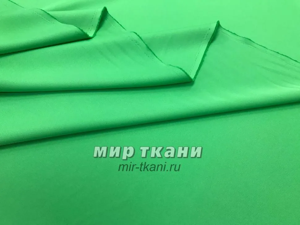 Креп стрейч "Минерва" цвет лайм