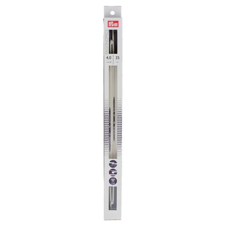 Спицы прямые Ergonomic 4мм/35см Prym