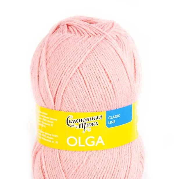 Пряжа "Ольга" ярк.роз.(79)