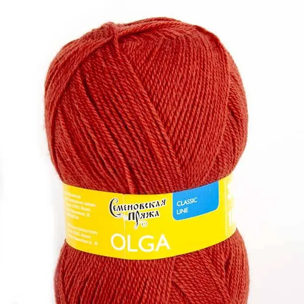 Пряжа "Ольга" т.корал v2(70021)