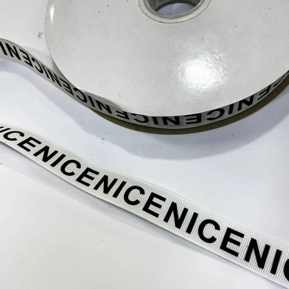 Тесьма репс. 2,0см "NICE" белый