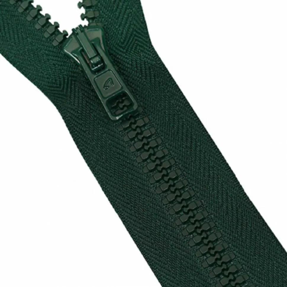 Молния "трактор"75см (054 т.зеленый) разъем.(1зам,Т6) (2076)