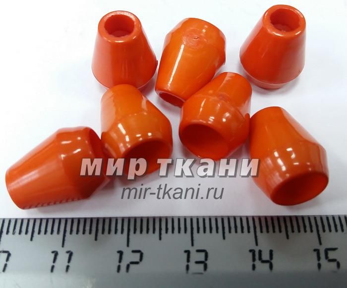 Наконечник 5мм пласт.цв.оранжевый