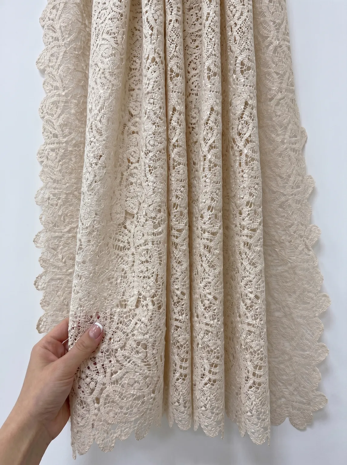 Кружево ажурное "Этюд" 340 г/м2