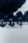 Тесьма вязаная т.синий 20мм