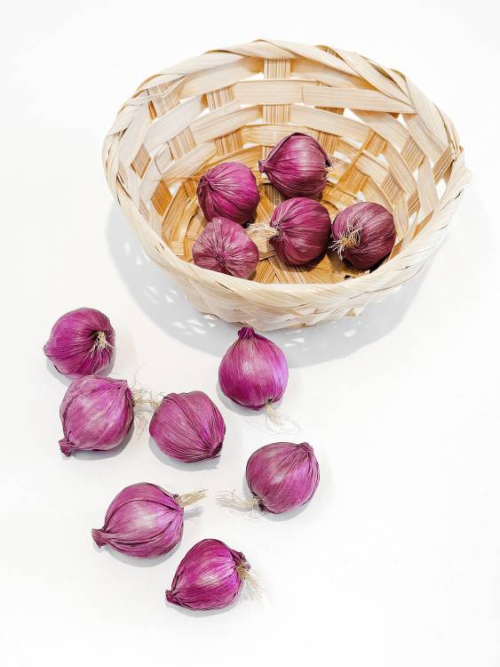 Лук искусственный 2,7*3см красный