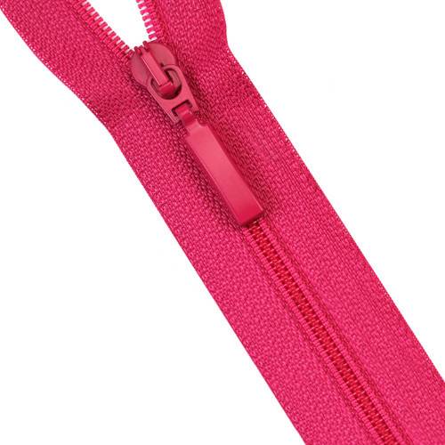 Молния "витая" - 55 см (SB60M-483) (383 малина)