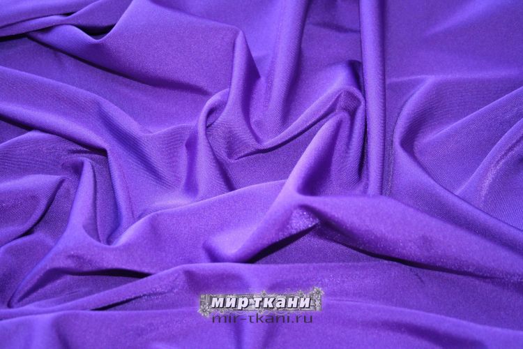 Лайкра однотонная цвет фиолет