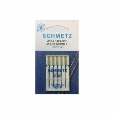 Иглы "Schmetz" для джинсы №90/14 (5шт.)