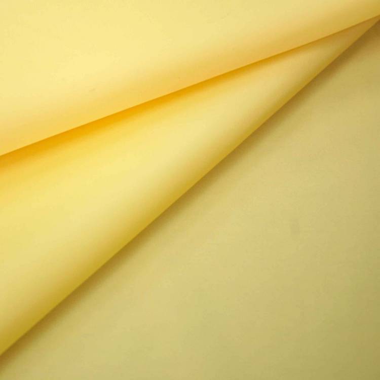 Плащевая "Сатин софт" цвет.06 жёлтый 105г/м2