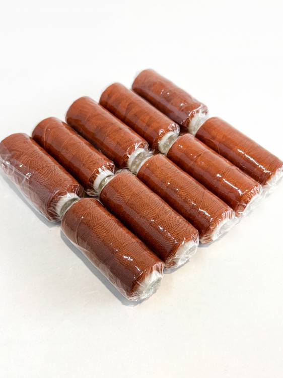 Нитки джинсовые №20/3 col.446-терракотовый