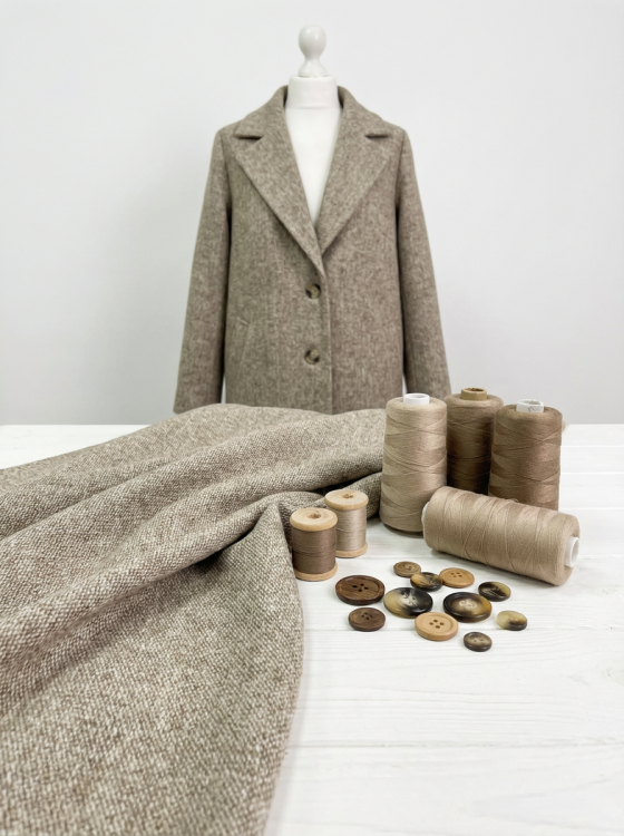 Ткань пальтовая "Панама"