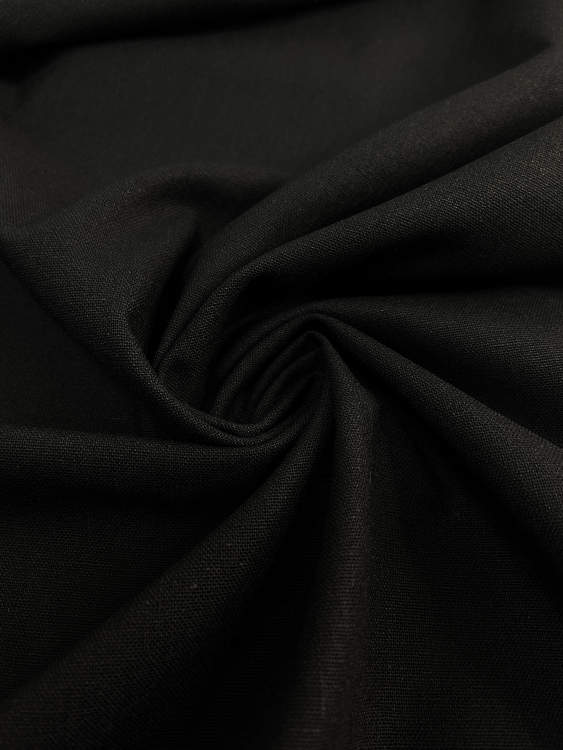 Хлопок"Бриджит" цвет чёрный