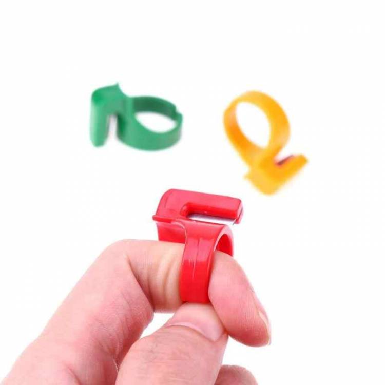 Наперсток-кольцо для обрезки ниток