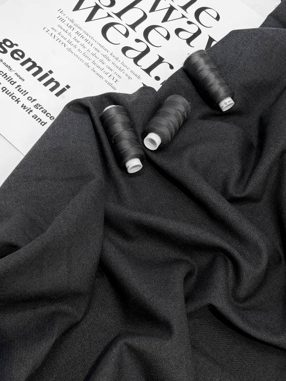 Костюмная однотонная "Лицей-240" цвет.2 т.серый