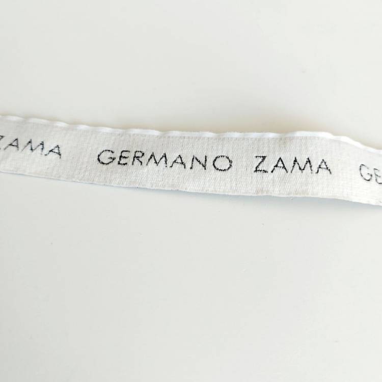 Тесьма брендовая 21мм GERMANO ZAMA Италия