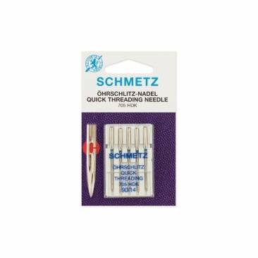 Иглы "Schmetz" легковдеваемые №90 (5шт)