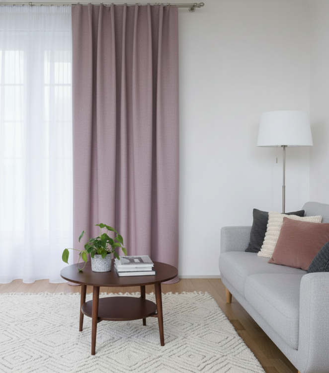 "Блэкаут-кантри 2,0" цвет пудра h=2,70