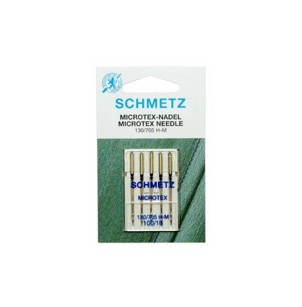 Иглы "Schmetz" микротекс (особо острые) № 100, (5шт)