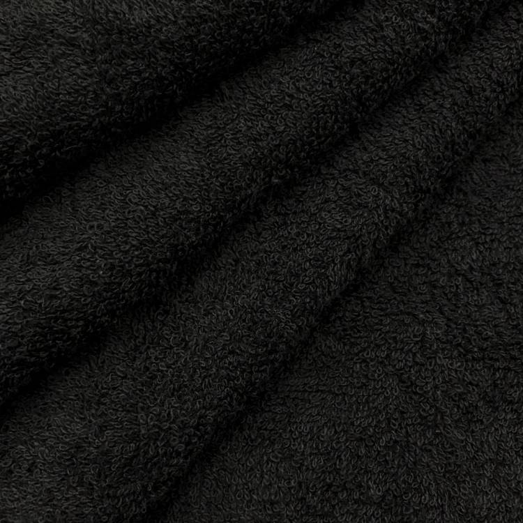 Ткань махровая цвет.902 чёрный