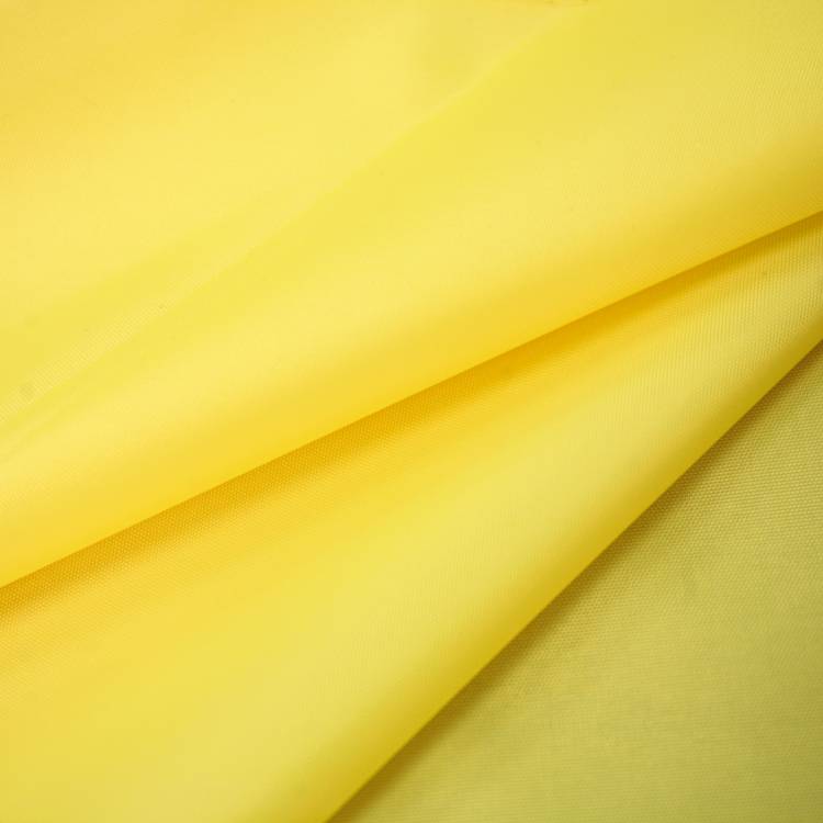 Ткань плащевая "Оксфорд" 200D цвет.001 жёлтый