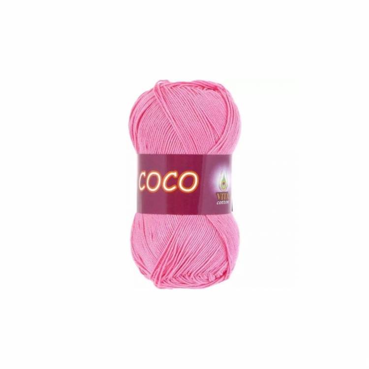 Пряжа"Коко" 3854//светло-розовый