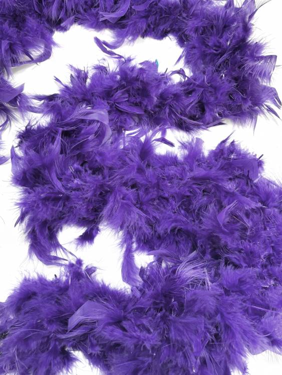 Боа 70г/1,8м цв.т.сирень 055