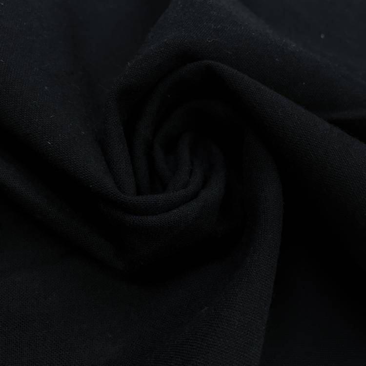 Ткань костюмная  "Лонда" цвет чёрный