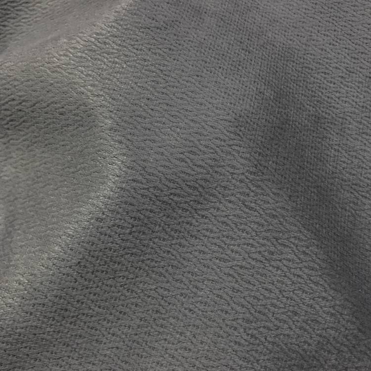 Ткань мебельная велюр "Бисмарк" цв 14 серый антикоготь