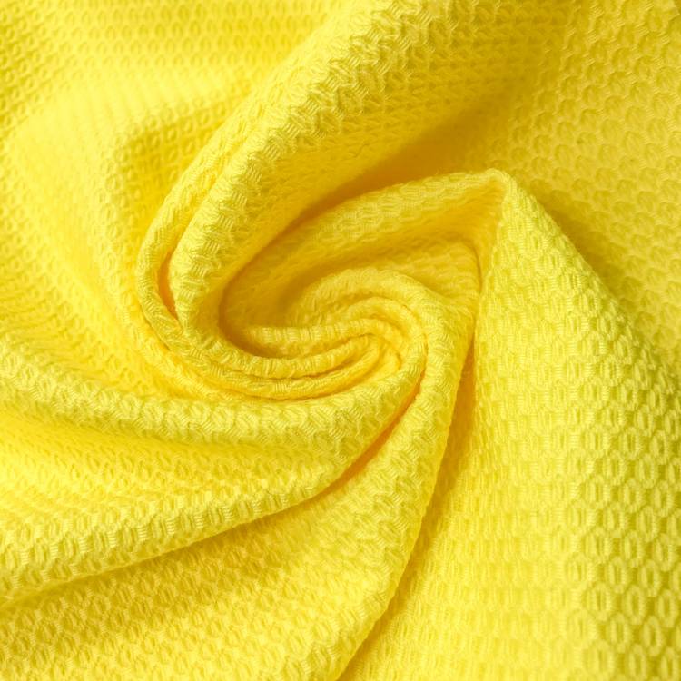 Ткань костюмная жаккард "Мистер" цвет жёлтый