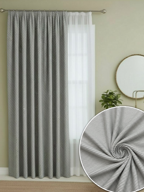 "Блэкаут-Диагональ 2,0" цвет молочный h=2,70