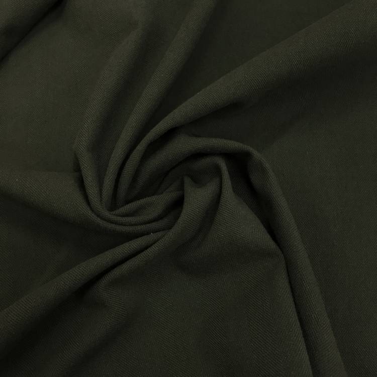 Ткань костюмная "Адро" цвет хаки