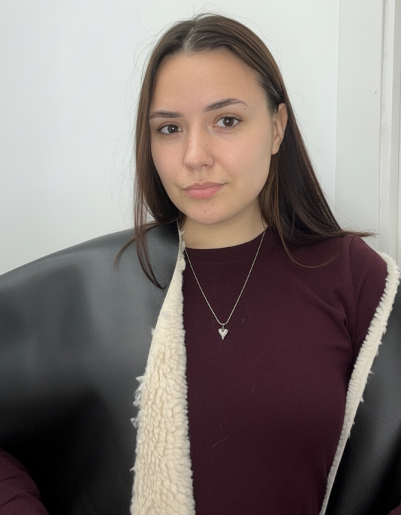 Мех дублёнка арт.23884 чёрная (Desigual)