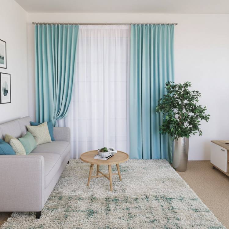 Комплект "Канвас" 4,0 цвет бирюза h=2,70