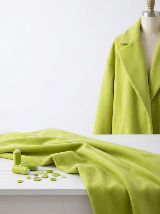 Пальтовая "Верона" цвет салат